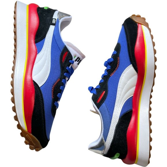 Men’s Sneakers Size 9 PUMA Style Rider Play On - Daz Blue High Risk Red 37115001 main image 6